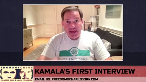 Kamala Turtles every time Trump is mentioned.