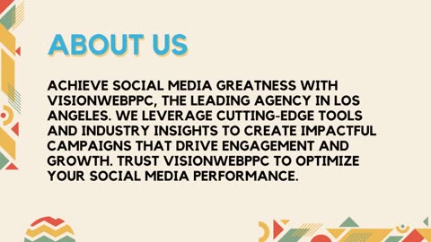 Visionwebppc - Best Social Media Marketing agency in Los angeles