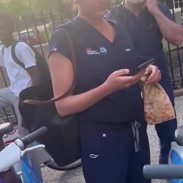 Pregnant White Woman Harassed & Called 'Racist' By Black Men Over Rental Bike