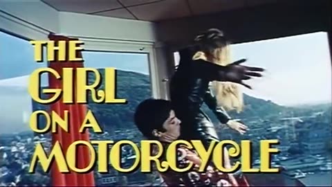 GIRL ON A MOTORCYLE (1968) Marianne Faithfull, Alain Delon movie trailer