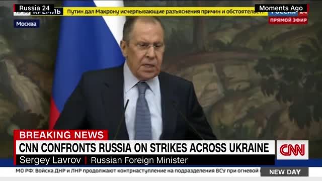 CNN to Russian FM: Do you plan to decapitate Ukrainian leadership?