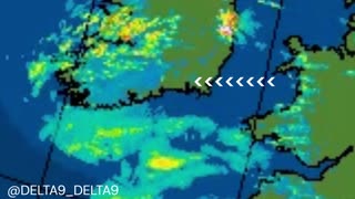 radar imagery over ireland today 18.12.24