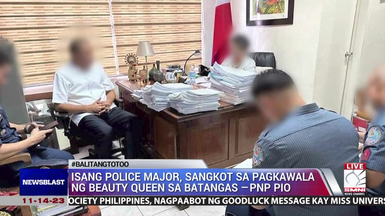 Isang police major, sangkot sa pagkawala ng beauty queen sa Batangas —PNP PIO