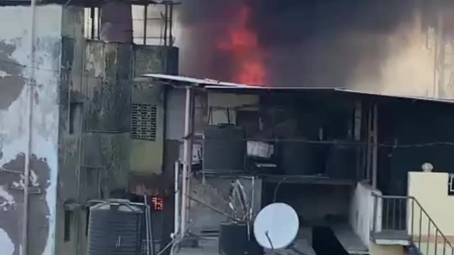 MOMBASA KENYA HUGE FIRE
