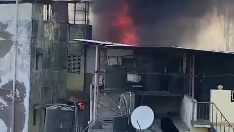 MOMBASA KENYA HUGE FIRE