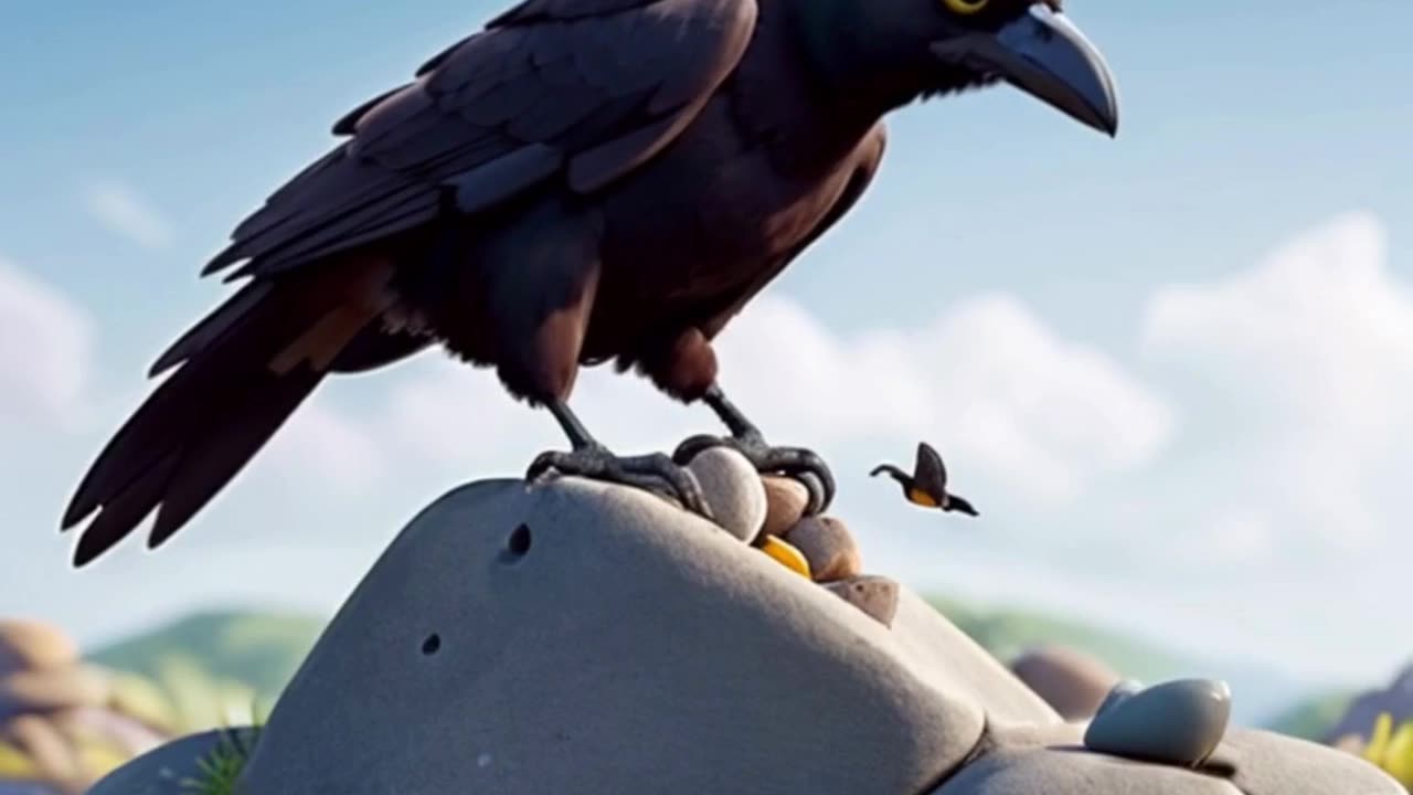 Thirsty Crow Story #trending #foryou #viral #childrensbooks