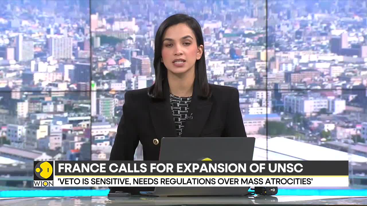 France calls for expansion of UNSC, regulations on veto