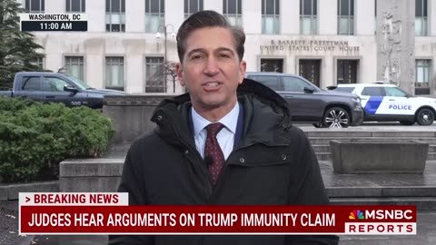 Trump in court : What was striking about history immunity healing