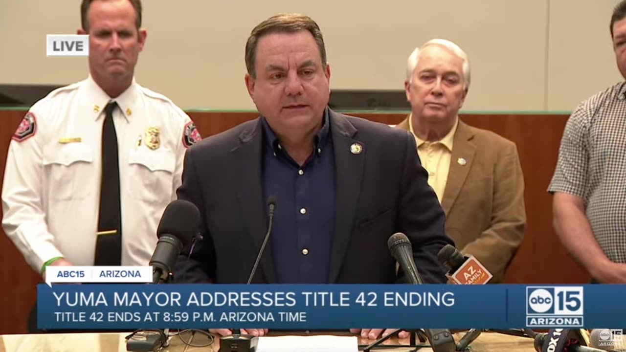 Yuma, Arizona mayor announces first release of migrants into community post-Title 42.