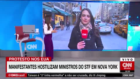 Lewandowski e Gilmar Mendes criticam ataques que sofreram em Nova York | CNN 360°