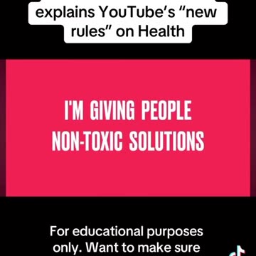 Documentary: Doctor explains Youtube Health Rules