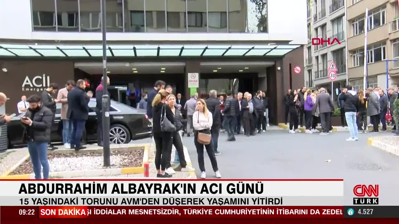 Abdurrahim Albayrak'ın 15 yaşındaki torunu AVM'den düşerek hayatını kaybetti!