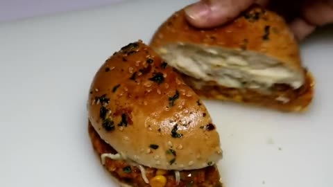 Spicy Crispy Chicken 🍗 Burger 🍔