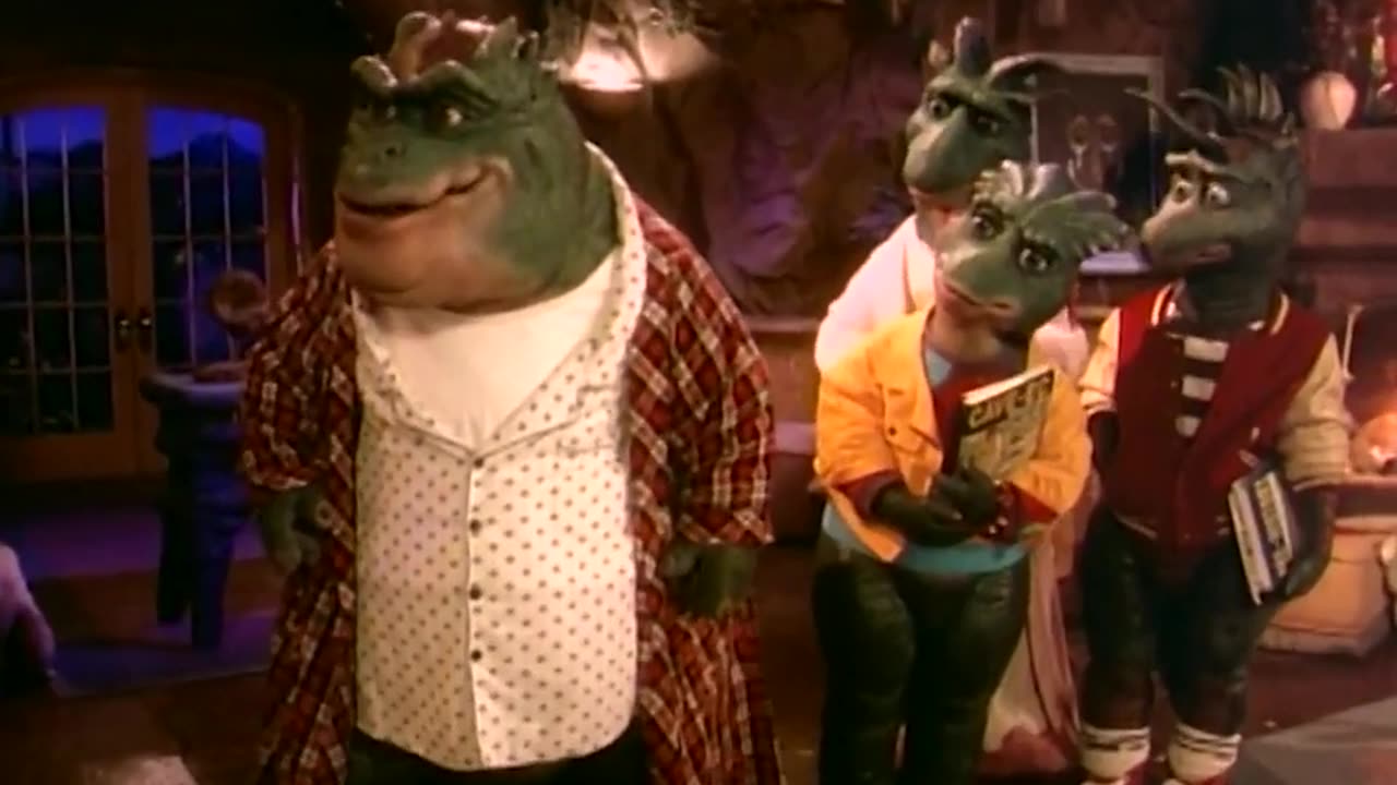 60 - A família dinossauro - Dino e Dina