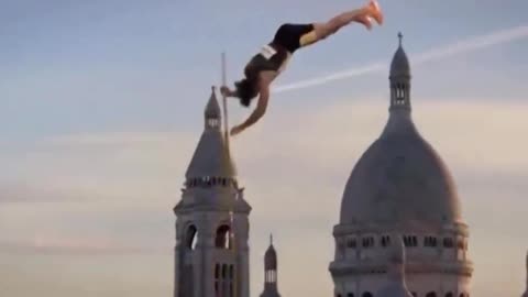 Omega turned all of Paris into a playground for this Olympics' 24 ad