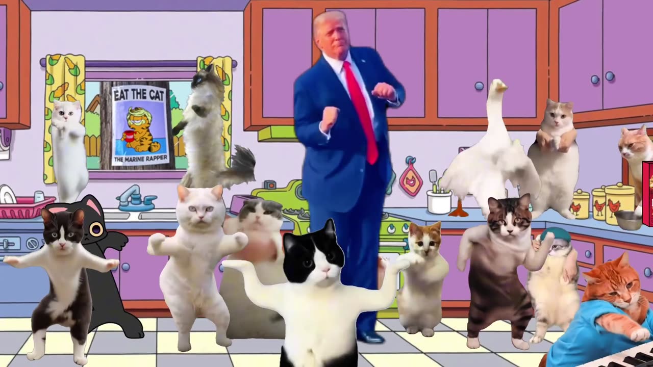 EAT THE CAT ft. Donald Trump (OFFICIAL MUSIC VIDEO) by The Marine Rapper