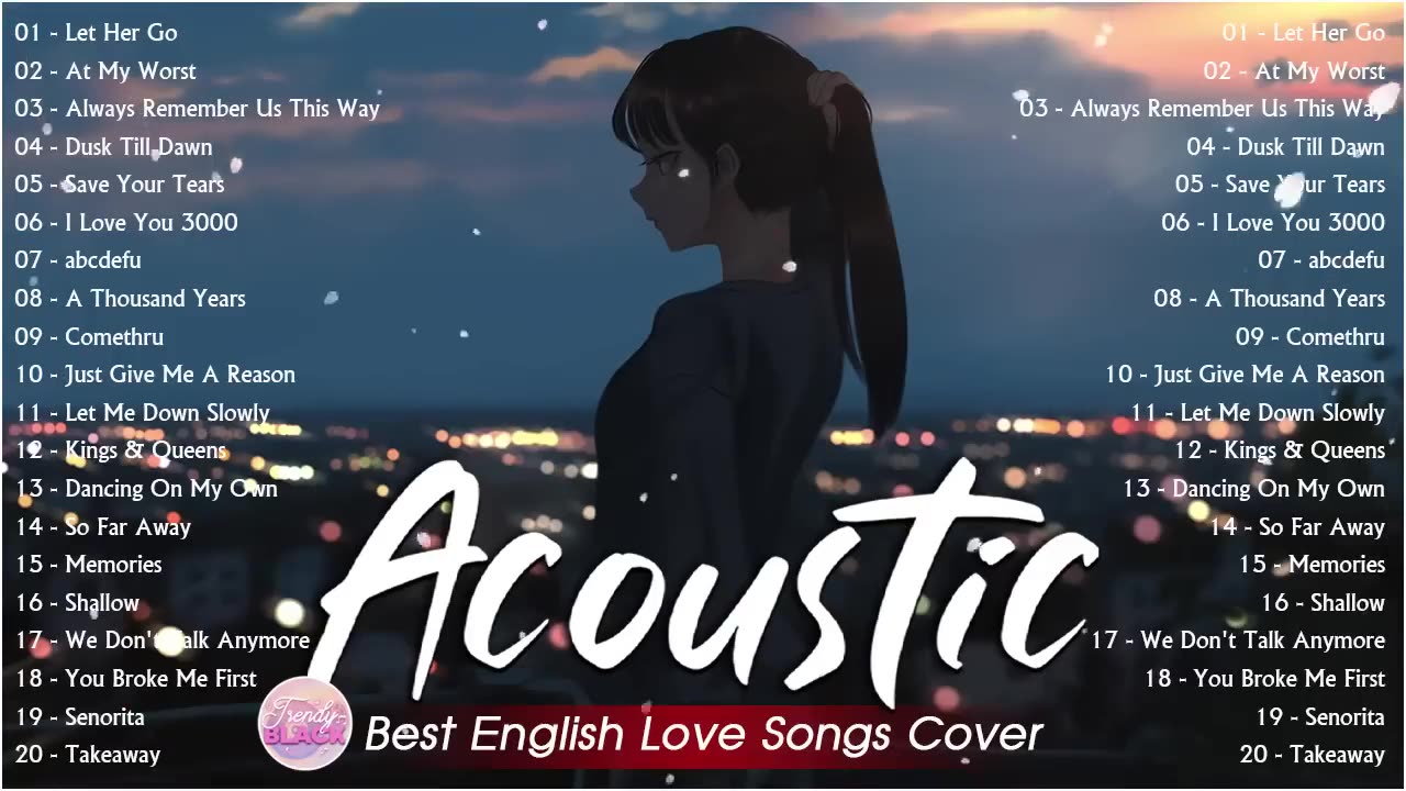 Best Chill Acoustic Love Songs Playlist 2023 ❤️ Soft Acoustic Cover Popular Love Songs Of All Time