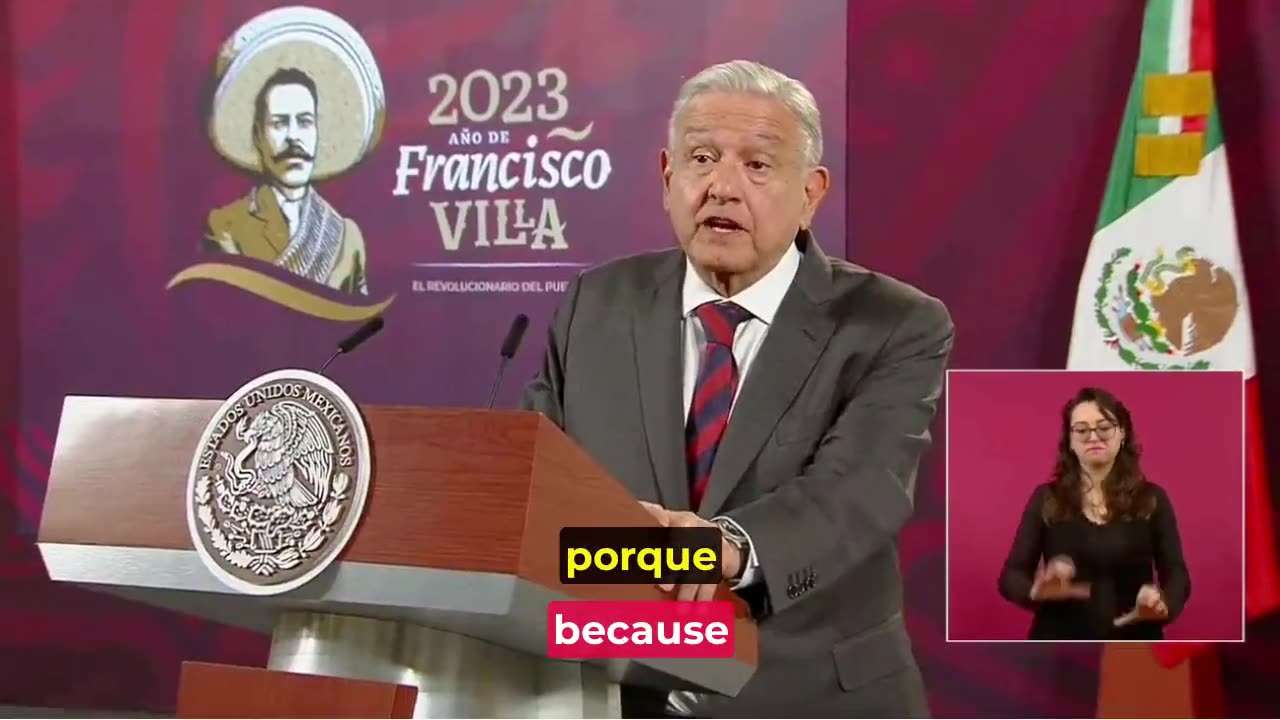 Mexican President AMLO: "We are being spied on by the Pentagon and many media outlets