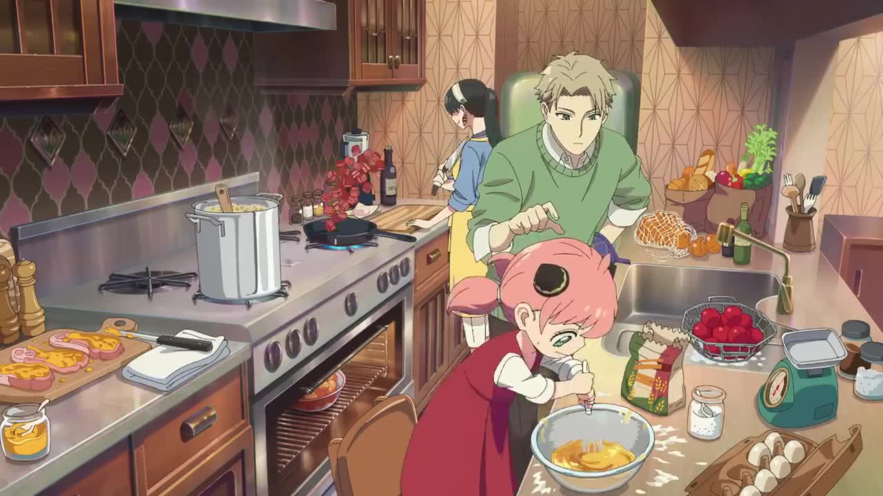 『SPY×FAMILY』第2クールエンディング主題歌アニメ映像(ノンクレジット)/“SPY x FAMILY” part2 Ending theme song animation