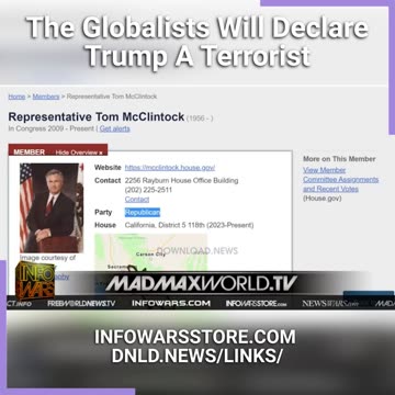 Alex Jones' Message To The Military & Police Don't Become Enemies Of America When The Globalists Launch The False Flag Cyber Attack & Declare Trump's A Terrorist - 7/12/23