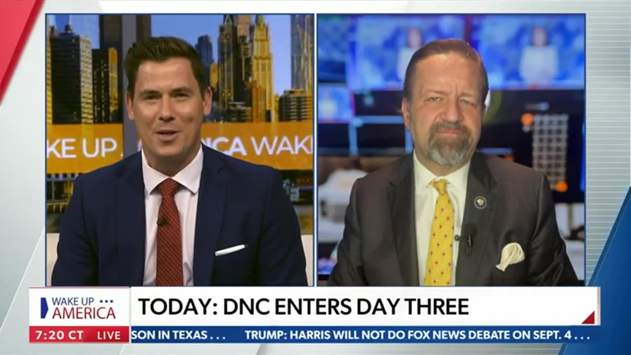 The Bizarro World #DNC2024CHICAGO. Sebastian Gorka on NEWSMAX