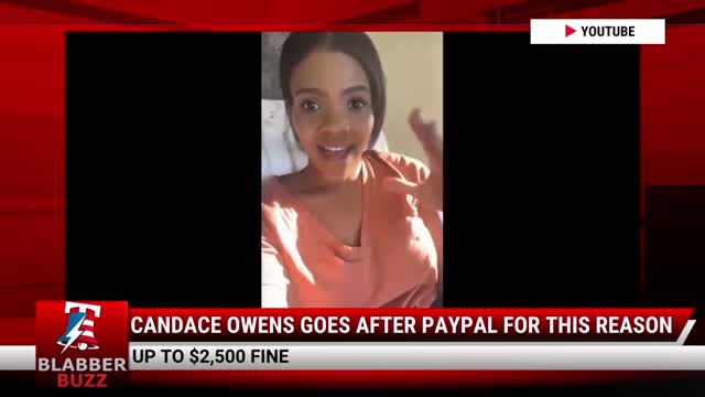 Candace Owens Goes After PayPal For This Reason