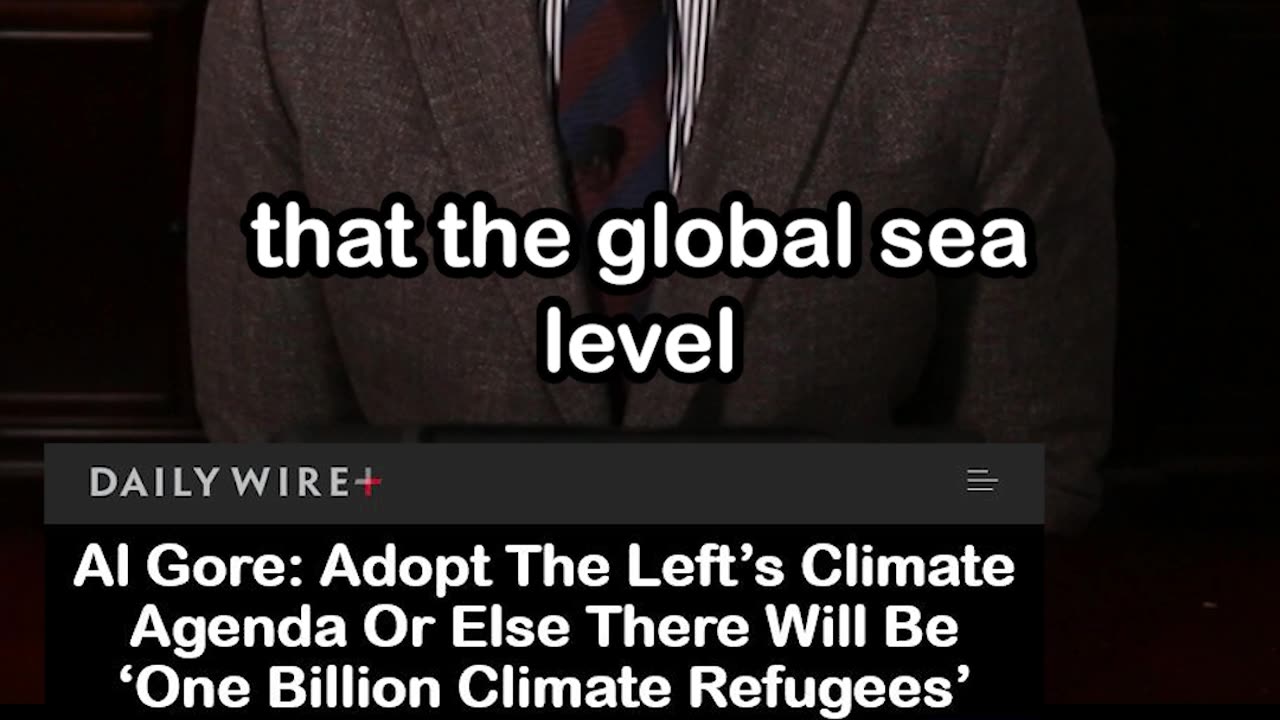 Al Gore: Adopt Climate Agenda or Suffer ‘One Billion Climate Refugees’