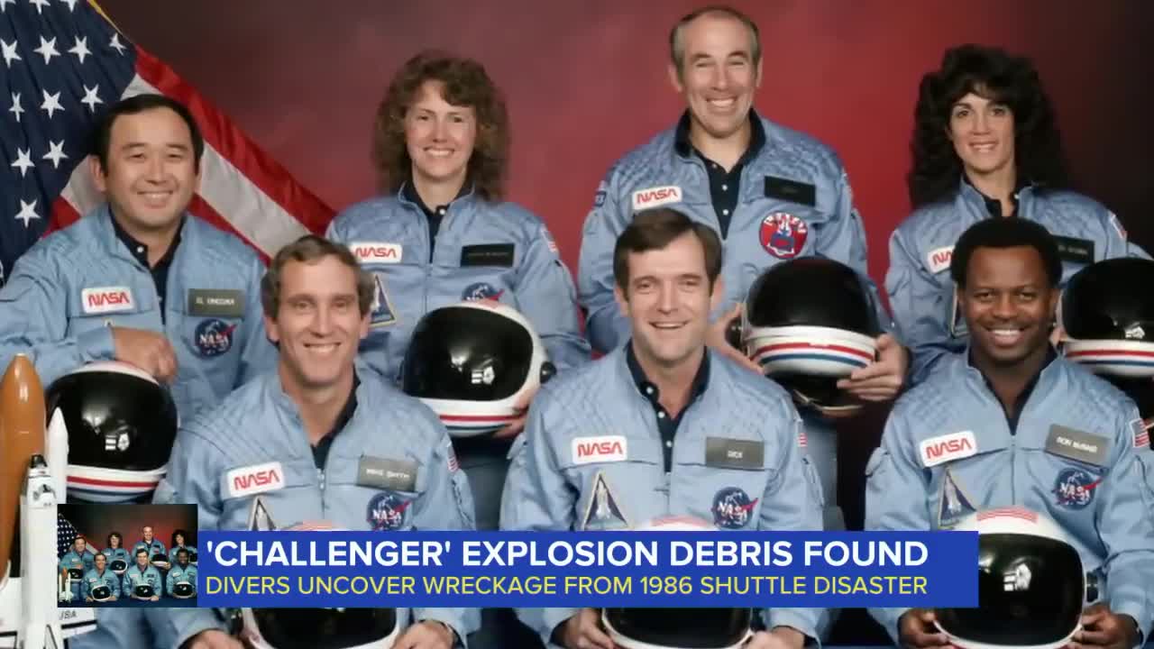 Space Shuttle Challenger wreckage found