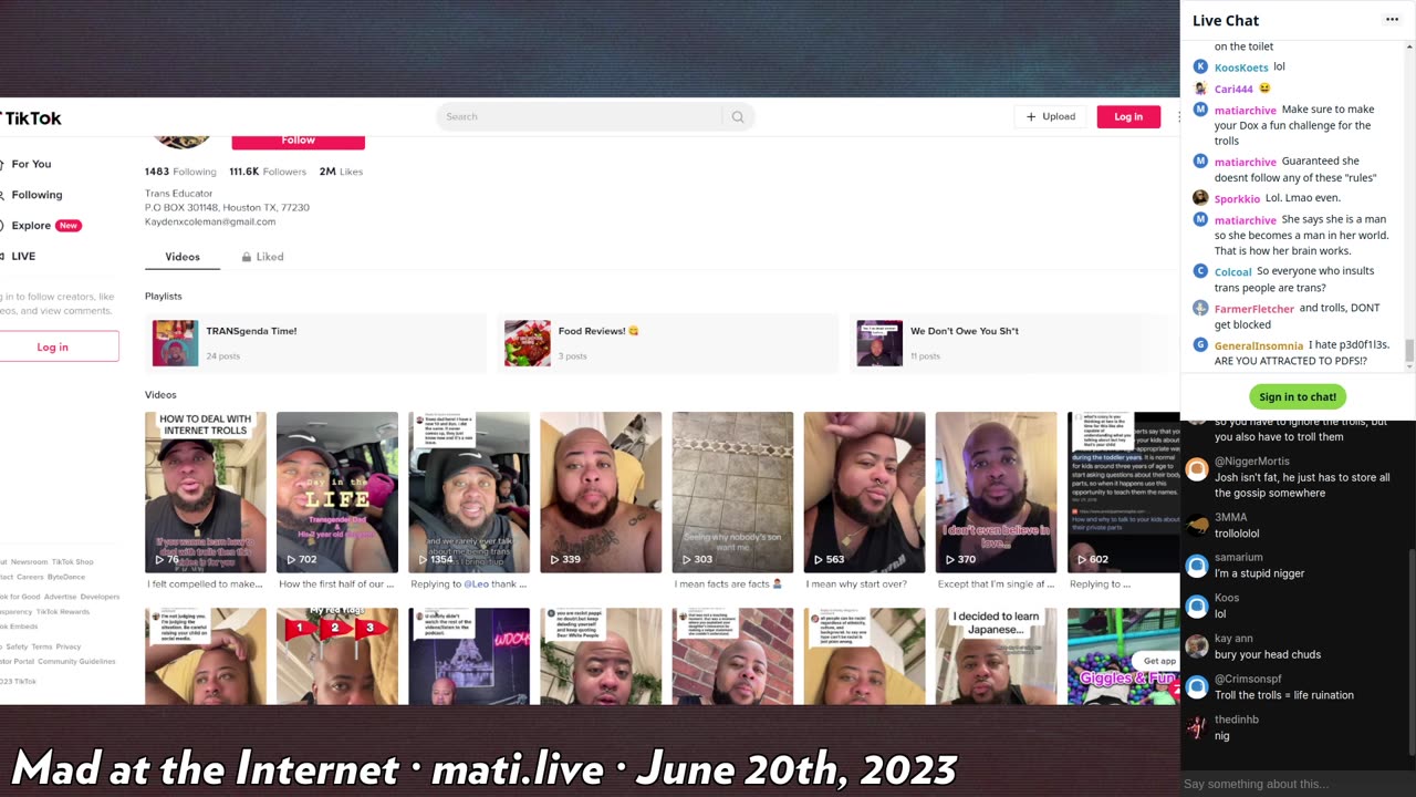 Mad at the Internet (June 20th, 2023)