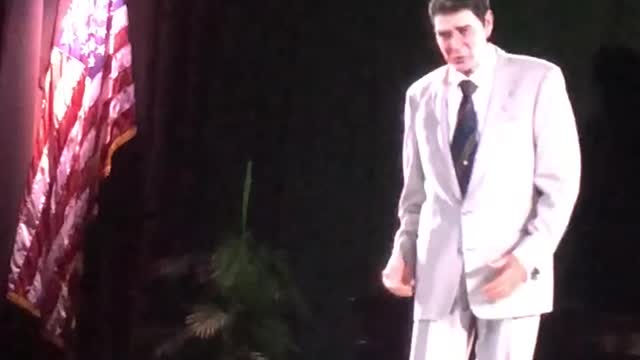 Reagan Hologram at The Reagan Presidential Library