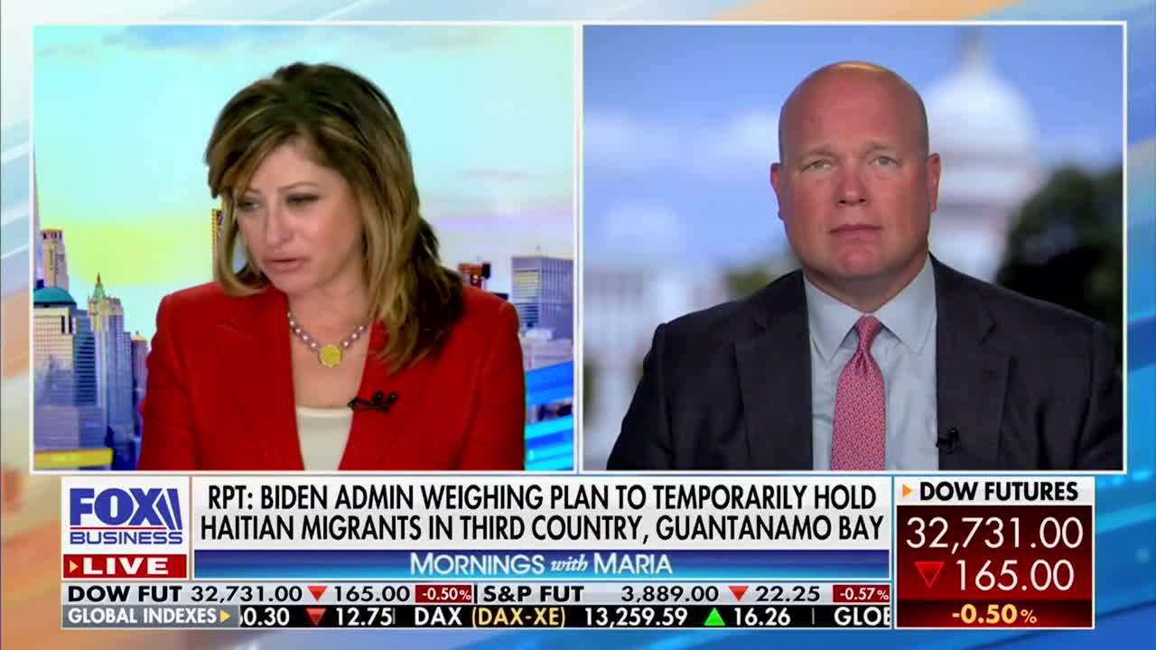 Matt Whitaker on Mornings With Maria Bartiromo 10/31/2022