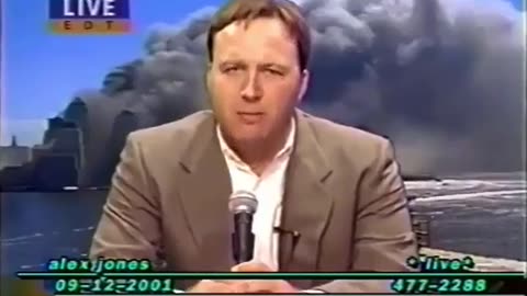 Alex Jones claims that Israelis are provoking the Palestinian in 2001