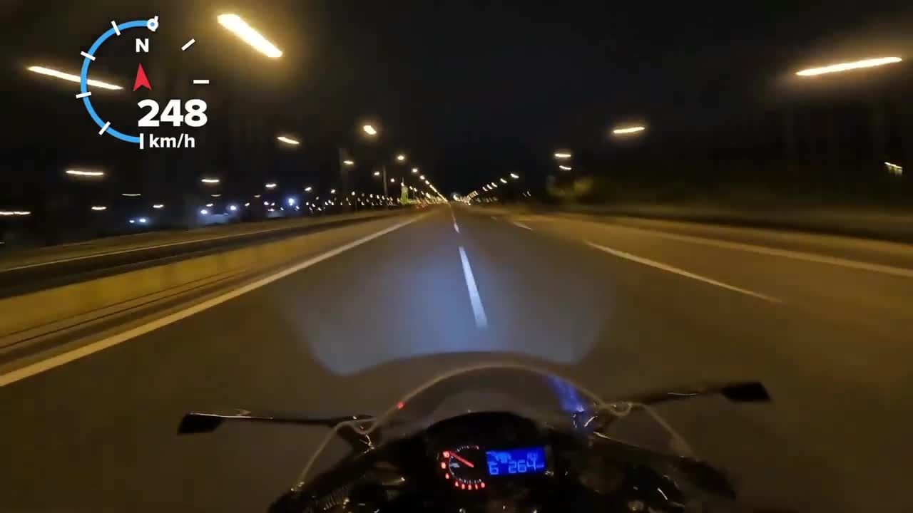 Kawasaki Ninja H2 0-320 km/h