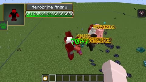 Herobrine vs Error422 all creepypasta mobs in minecraft part 105