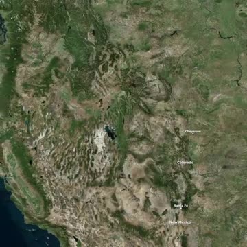 Animated Map: USA vs Russia Nuclear War Scenario