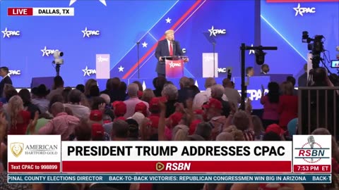 ICYMI – Donald J. Trump Speech at CPAC Texas in Dallas