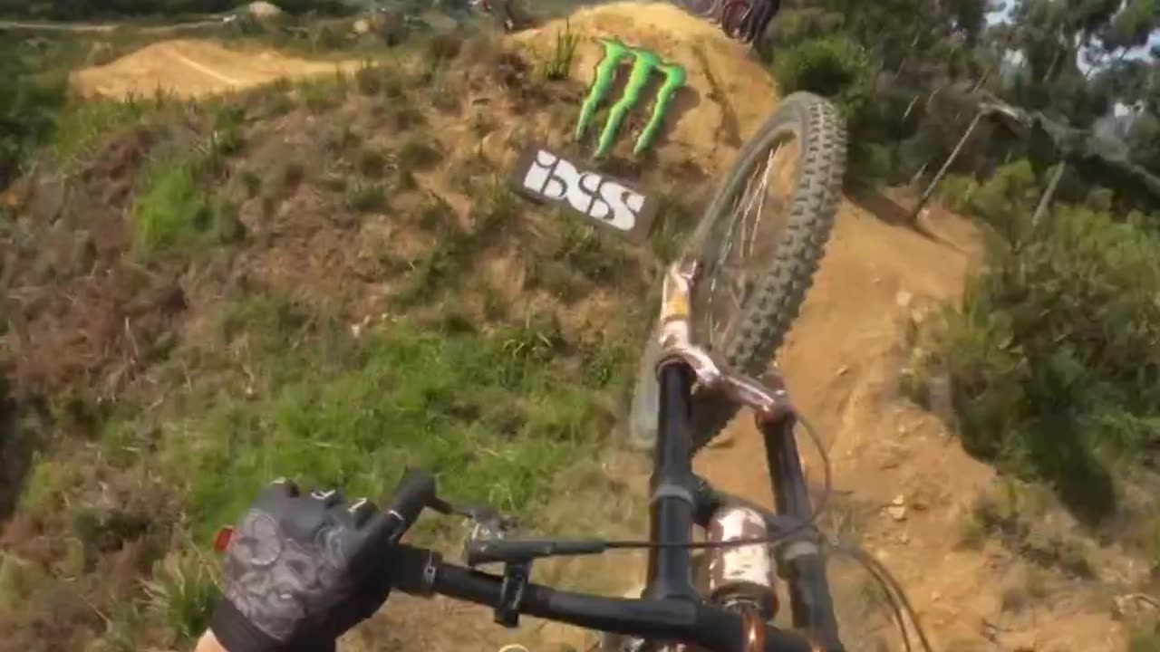 Hill biking.. must watch amazing bicycle ride