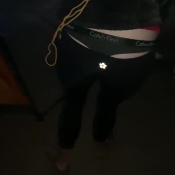 Black Calvin Klein Thong Slip - Part 4