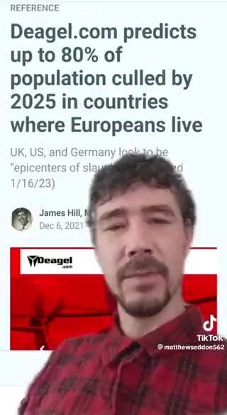 Deagle.com predicts 80% Depopulation