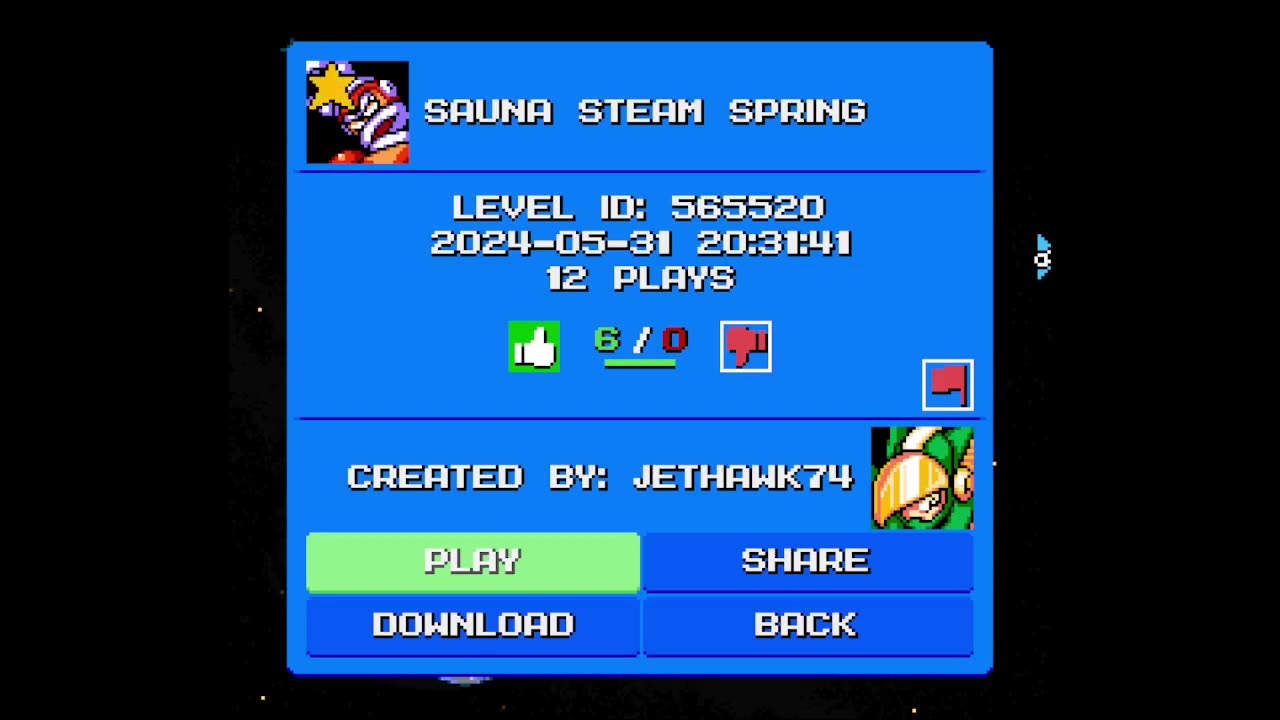 Mega Man Maker Level Highlight: "Sauna Steam Spring" by JetHawk74