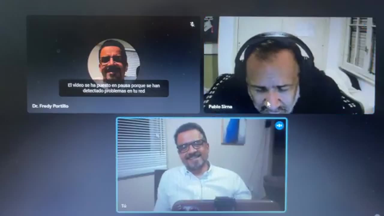 Dr Fredy Portillo y el Dr Pablo Sirna de Argentina