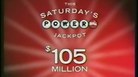 September 23, 2004 - Powerball Jackpot at $105 Million