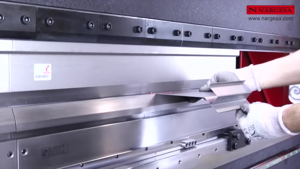 MP3003 CNC PRESS BRAKE NARGESA - TUTORIAL: LEARN HOW TO FOLD METAL SHEET EASILY