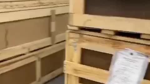 A Wearhouse Full of Russians in Crates