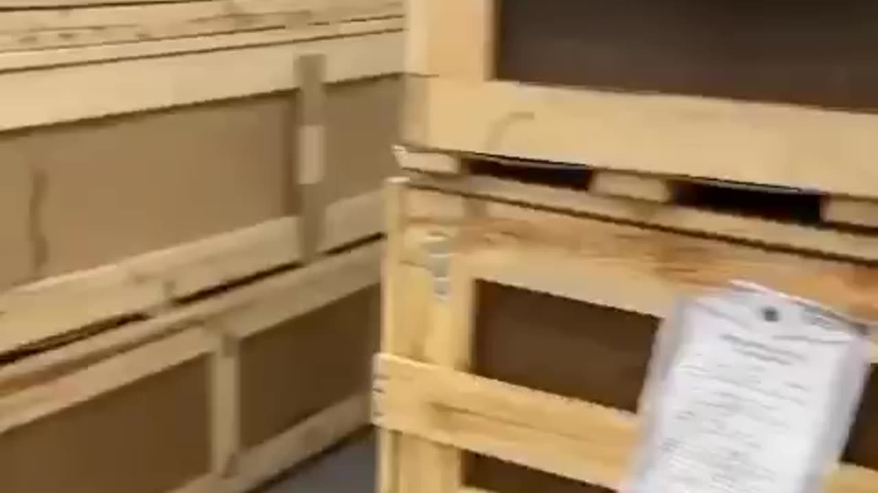 A Wearhouse Full of Russians in Crates