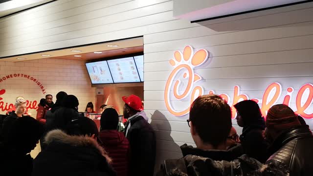 Inside Yorkdale's New Chik-Fil-A