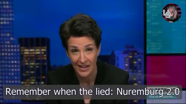 Rachel Madcow - Never Forget the Lies - We Need Accountability