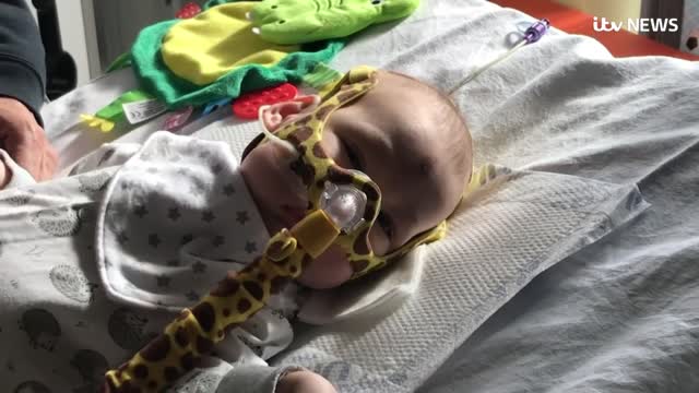 Father pleads for 'miracle' spinal muscular atrophy drug for son | ITV News