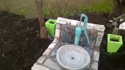 Bomba de agua decorativa