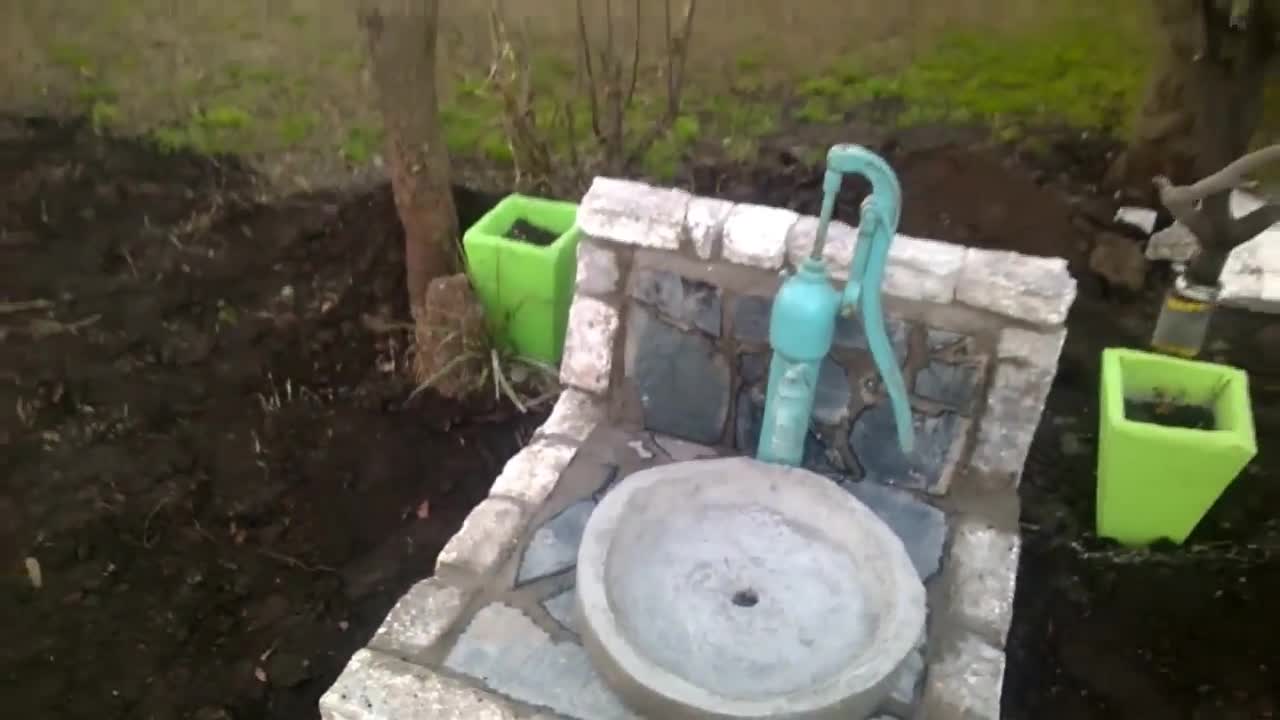 Bomba de agua decorativa